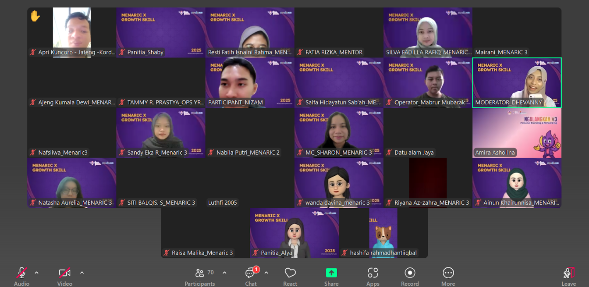 MENARIC Part 2 Day 3: Youth Ranger Indonesia Dorong Isu Sustainability dan Future-Proofing Careers Lewat MENARIC 2025