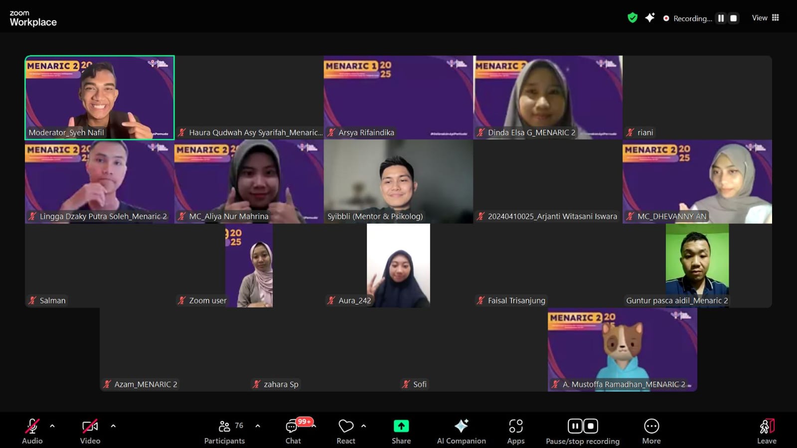 Youth Ranger Indonesia Sukses Gelar Mentoring Go Public 2025 Part 2: Meningkatkan Produktivitas, Tanpa Burnout!